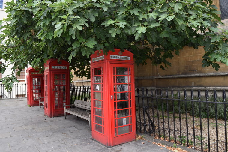 phone booths