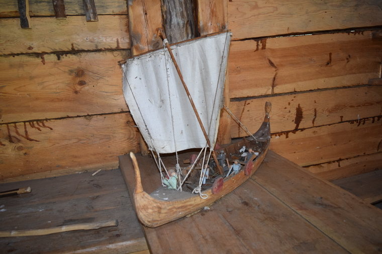 Viking ship in Stavgard on Gotland