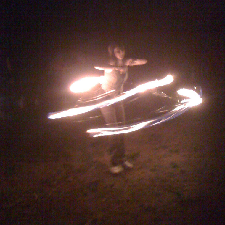 cool parent - 2011 fire spinning
