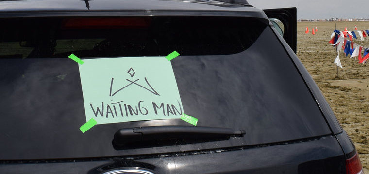 Going to Waiting Man (Burning Man 2014)