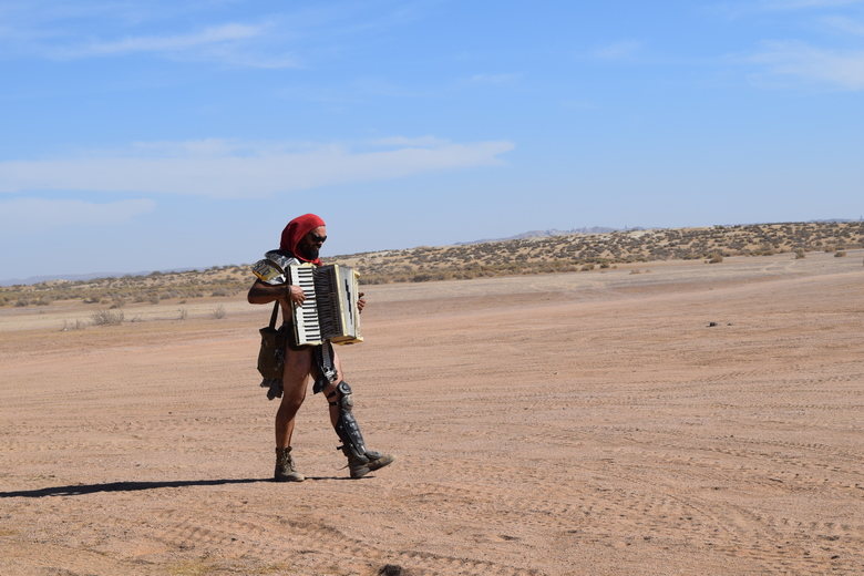 Accordionist of the Wastes