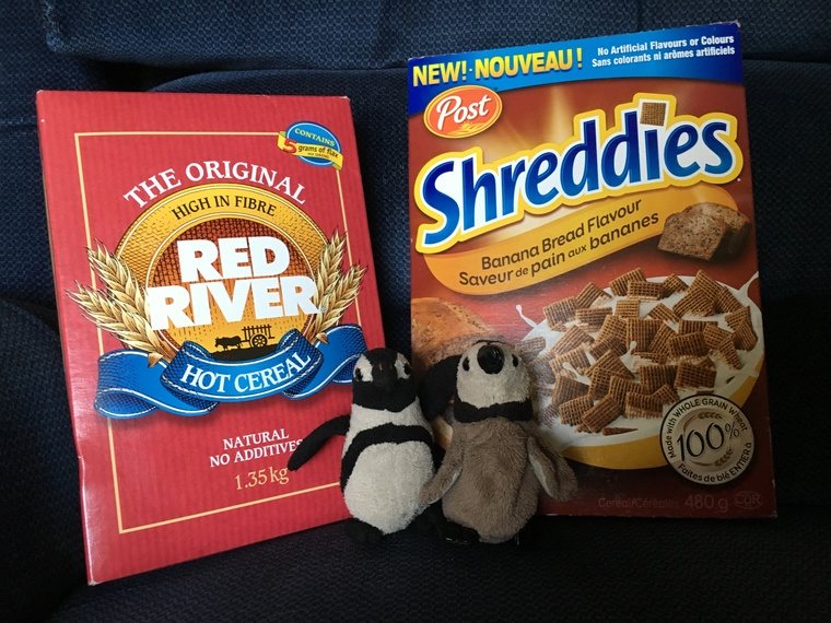 Red River cereal & Shreddies