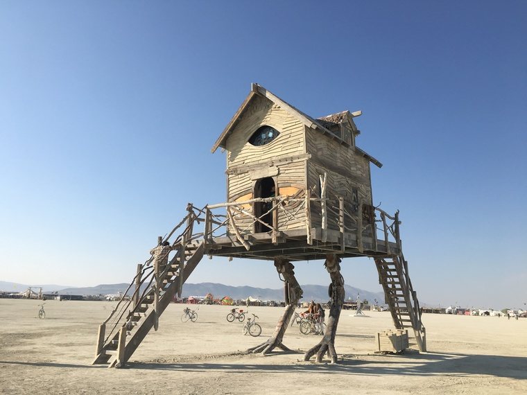Baba Yaga’s House by Jessi Sprocket Janusee and Baba Yaga’s Book Club from Sparks, Nevada.